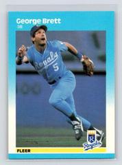 George Brett Baseball Cards 1987 Fleer Prices