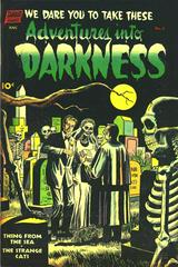 Adventures into Darkness #6 (1952) Comic Books Adventures into Darkness Prices