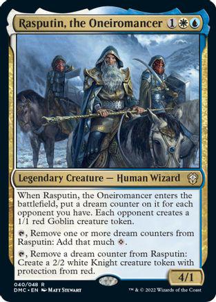 Rasputin, the Oneiromancer #40 Magic Dominaria United Commander