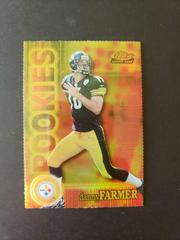 Danny Farmer [Gold Refractor] Football Cards 2000 Topps Finest Prices