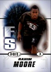 Rahim Moore #33 Football Cards 2011 Sage Hit Prices