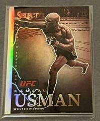 Kamaru Usman Ufc Cards 2022 Panini Select UFC Artistic Selections Prices