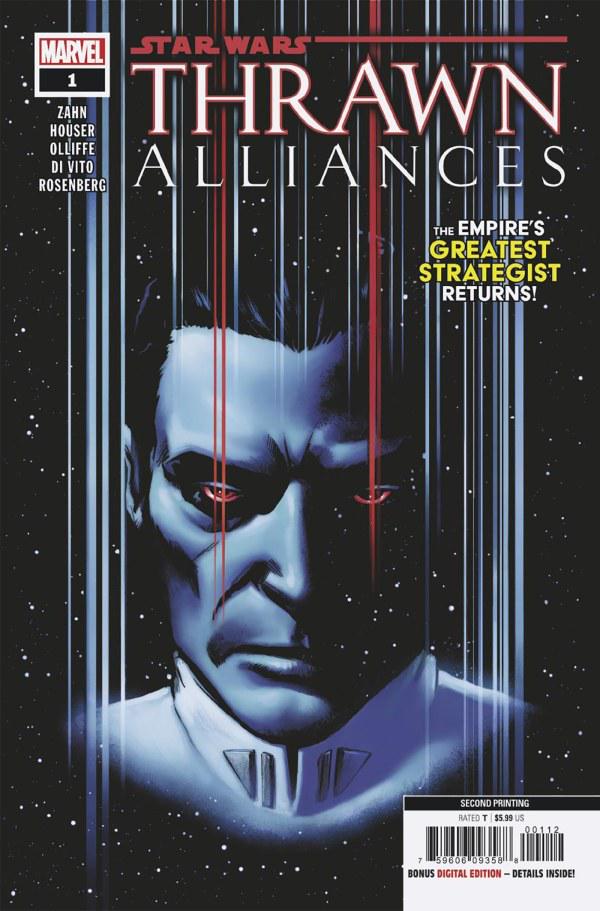 Star Wars: Thrawn - Alliances [2nd Print Garbett] #1 (2024) Comic Books Star Wars: Thrawn - Alliances