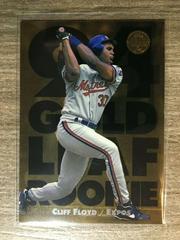 Cliff Floyd Baseball Cards 1994 Leaf Gold Rookies Prices