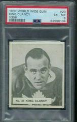 King Clancy #29 Hockey Cards 1937 V356 World Wide Gum Prices