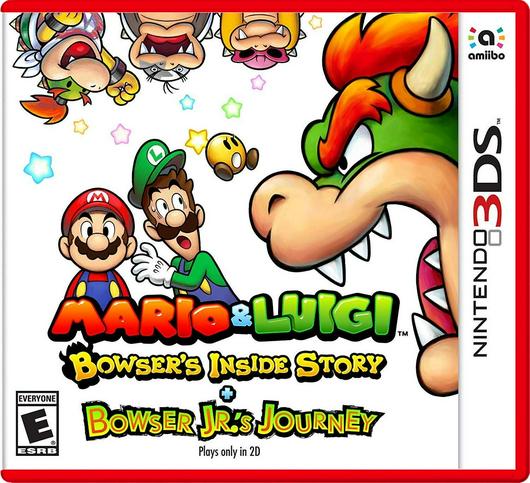 Mario & Luigi: Bowser's Inside Story + Bowser Jr's Journey Cover Art