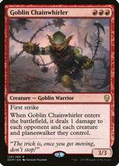 Goblin Chainwhirler [Foil] Magic Dominaria Prices