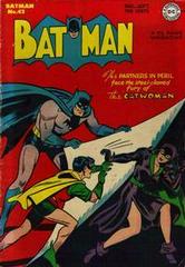 Batman #42 (1947) Comic Books Batman Prices
