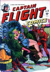 Captain Flight Comics #5 (1944) Comic Books Captain Flight Comics Prices