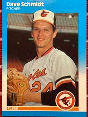 Dave Schmidt #U-107 Baseball Cards 1987 Fleer Update Prices