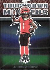 Ja'Marr Chase #TD-16 Football Cards 2022 Panini Mosaic Touchdown Masters Prices