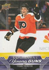 Tyson Foerster #C100 Hockey Cards 2023 Upper Deck UD Canvas Prices