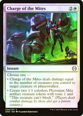 Charge Of The Mites [Foil] Magic Phyrexia: All Will Be One Prices