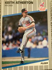 Keith Atherton Baseball Cards 1989 Fleer Update Prices