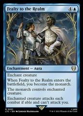 Fealty to the Realm #21 Magic Lord of the Rings Commander Prices