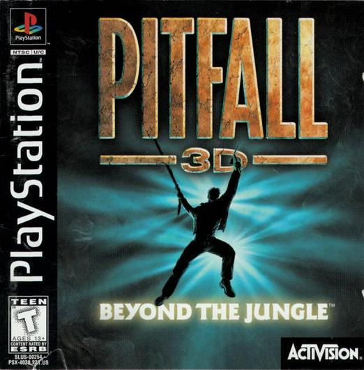 Pitfall 3D Cover Art