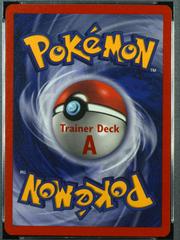 Trainer A Back Side | Machop [Trainer Deck A] Pokemon Base Set
