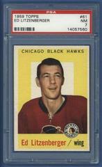 Ed Litzenberger Hockey Cards 1959 Topps Prices