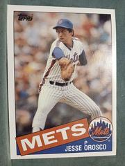 Jesse Orosco Baseball Cards 1985 Topps Super Prices
