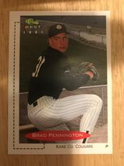 Brad Pennington #390 Baseball Cards 1991 Classic Best Prices