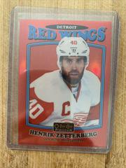 Henrik Zetterberg [Rainbow Red] #R-1 Hockey Cards 2016 O-Pee-Chee Platinum Retro Prices