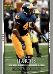 David Harris #171 Football Cards 2007 Upper Deck First Edition Prices
