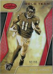 Julio Jones [Mirror Red] Football Cards 2017 Panini Certified Gold Team Prices