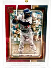 Hank Aaron [Ruby] #10 Baseball Cards 2023 Topps Museum Collection Prices