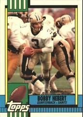 Bobby Hebert #237 Football Cards 1990 Topps Tiffany Prices
