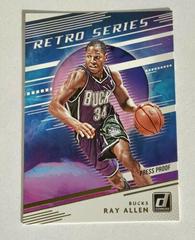 Ray Allen [Press Proof] #1 Basketball Cards 2020 Donruss Retro Series Prices