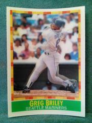 Greg Briley #43 Baseball Cards 1990 Sportflics Prices