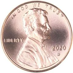 2020 D Coins Lincoln Shield Penny Prices