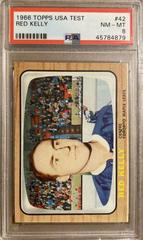 Red Kelly Hockey Cards 1966 Topps USA Test Prices