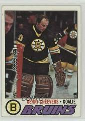 Gerry Cheevers Hockey Cards 1977 Topps Prices