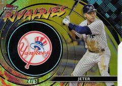 Derek Jeter [Gold] #FR-1 Baseball Cards 2023 Topps Finest Rivalries Die Cuts Prices
