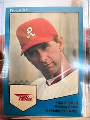 Dick Bosman Baseball Cards 1989 Procards Prices