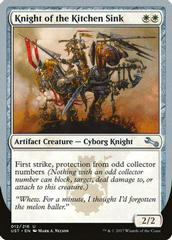 Knight of the Kitchen Sink [D] Magic Unstable Prices