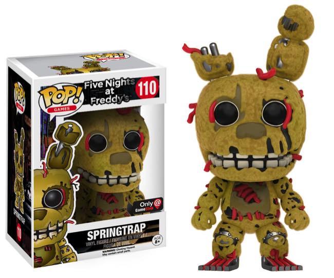 Springtrap [Flocked] #110 Funko POP Games