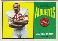 George Dixon #40 Football Cards 1964 Topps CFL Prices