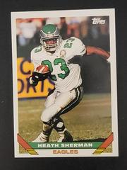Heath Sherman Football Cards 1993 Topps Prices
