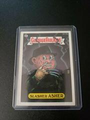 Slasher ASHER [Die-Cut] #617b 1988 Garbage Pail Kids Prices