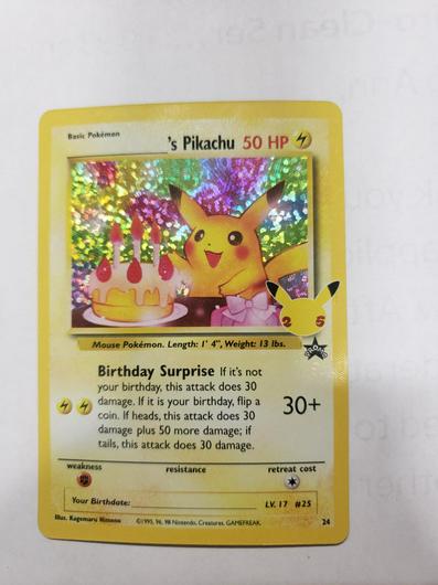 Birthday Pikachu #24 photo