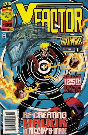 X-Factor [Newsstand] #125 (1996) Cover Art