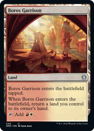 Boros Garrison #200 Magic Dominaria United Commander