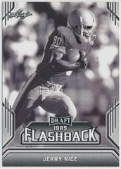 Jerry Rice #7 Football Cards 2019 Leaf Draft Flashback Prices