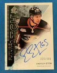 Emerson Etem [Autograph] #292 Hockey Cards 2013 SP Authentic Prices