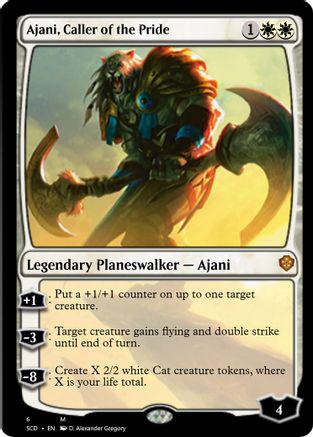 Ajani, Caller of the Pride #6 Magic Starter Commander Decks