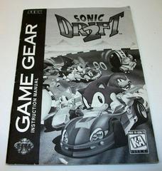 Sonic Drift 2 - Manual | Sonic Drift 2 Sega Game Gear