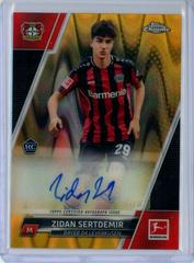 Zidan Sertdemir [Gold] Soccer Cards 2021 Topps Chrome Bundesliga Autographs Prices