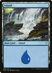 Island #289 Magic Commander Anthology Volume II Prices